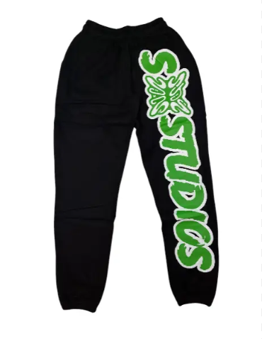 SB STUDIO SWEATS BLACK/GREEN