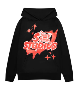 SB STUDIO HOODIE BLACK/RED