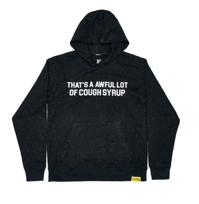 CLASSIC RHINESTONE SYRUP ZIP HOODIE