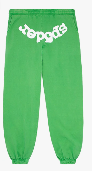 SP5DER OG WEB SWEATPANTS (GREEN)