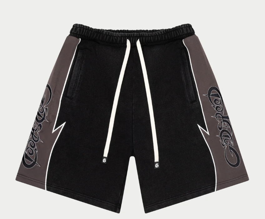 GODSPEED HALFTIME SHORTS (BLACK/GRAPHITE)