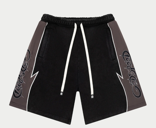 GODSPEED HALFTIME SHORTS (BLACK/GRAPHITE)
