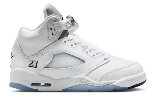 JORDAN 5 WHITE METALLIC (GS)