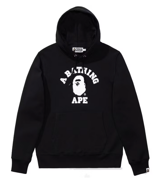 BAPE COLLEGE B&W PULLOVER