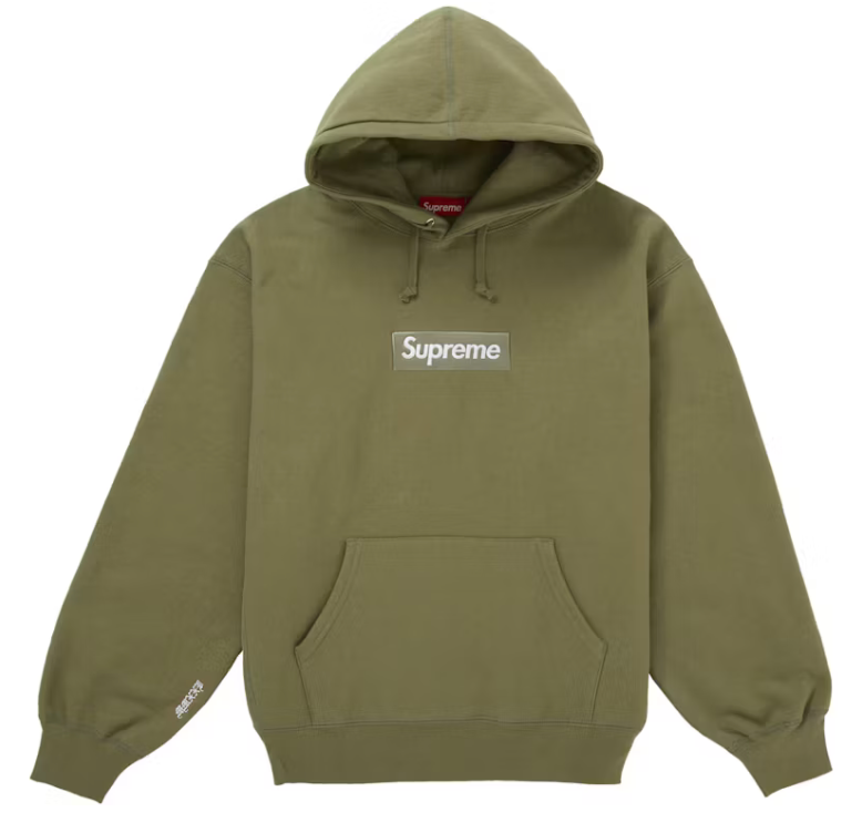 SUPREME BOGO PULLOVER FW25 OLIVE