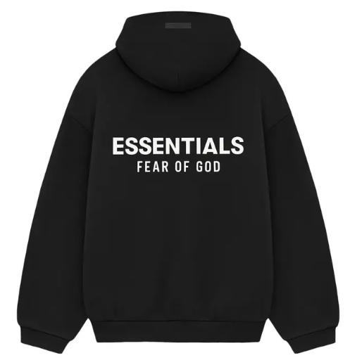 ESSENTIALS FW24 HOODIE 'BLACK'