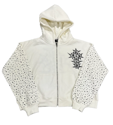 FLOOR 914 CHROMATIC ZIP UP (WHITE)