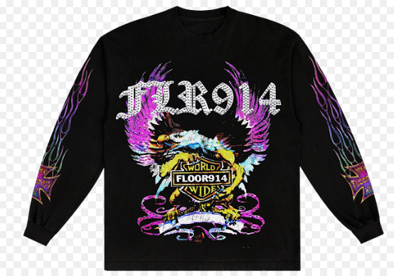 FLOOR 914 SKYSTRICKER PURPLE LONGSLEEVE