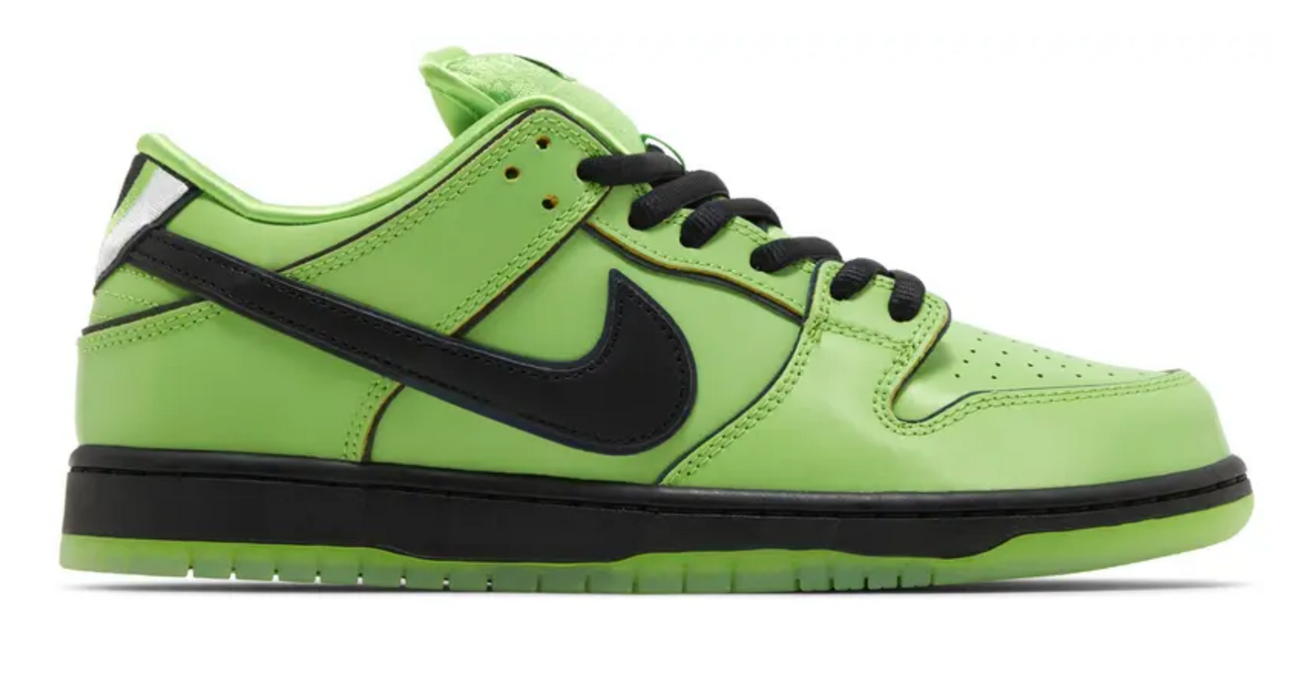 U NIKE SB DUNK LOW X POWERPUFF 'BUTTERCUP'