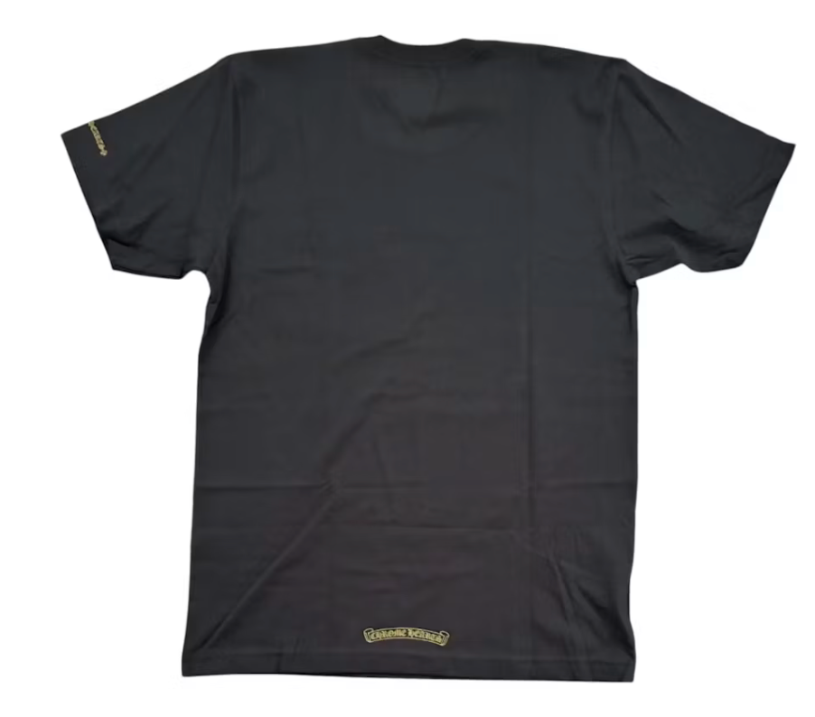 Chrome Hearts Short Sleeve Pocket Crew T-shirt Black/Army Green