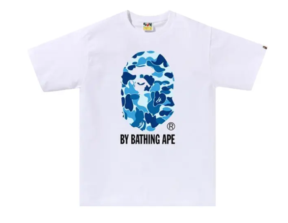 BAPE TEE "ABC BLUE"