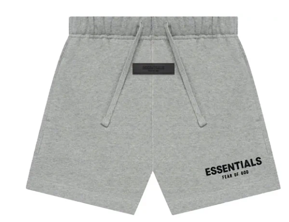 ESSENTIALS KIDS SHORTS 'DARK OATMEAL'
