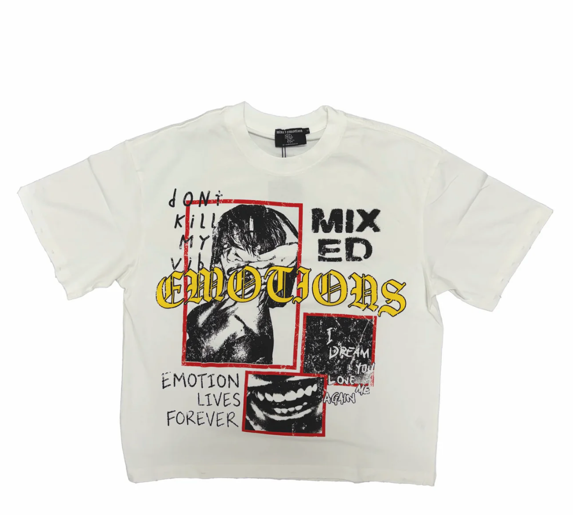Mixed Emotions 'Forever' White Tee