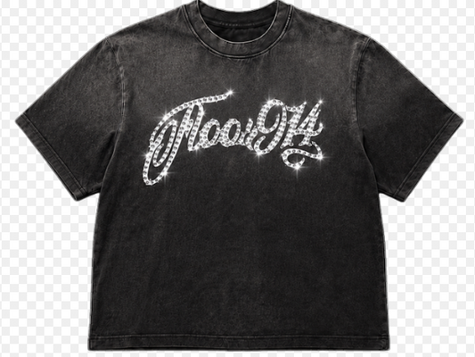 FLOOR 914 WASHED BLACK VVS TEE