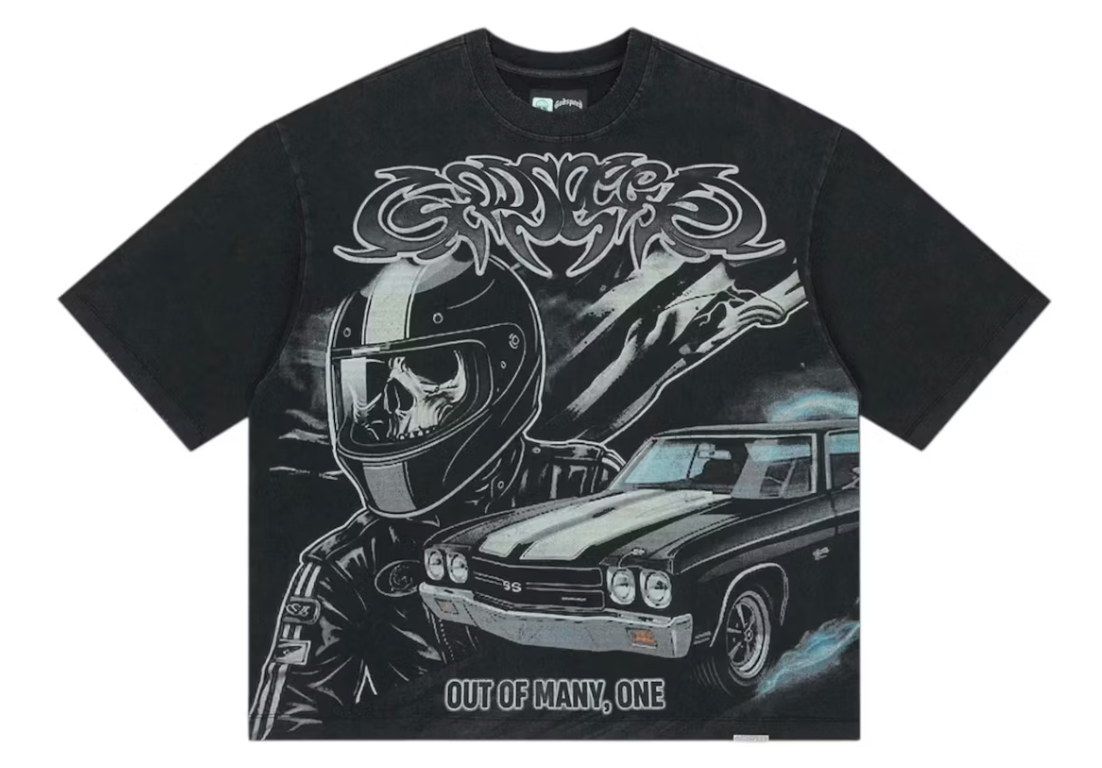 GODSPEED AMERICAN MUSCLE TEE 'BLACK'