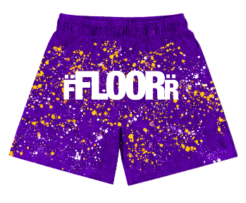 FLOOR 914 MESH SHORTS PURPLE