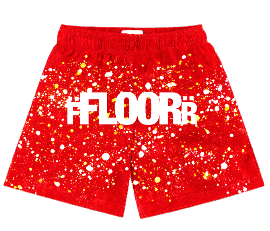 FLOOR 914 MESH SHORTS RED