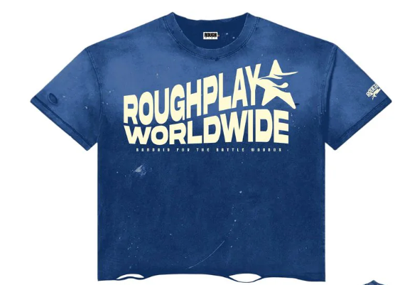 ROUGHPLAY WORLDWIDE T-SHIRT (VINTAGE BLUE)