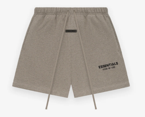ESSENTIALS SS26 SHORTS 'HOMESTEAD HEATHER'