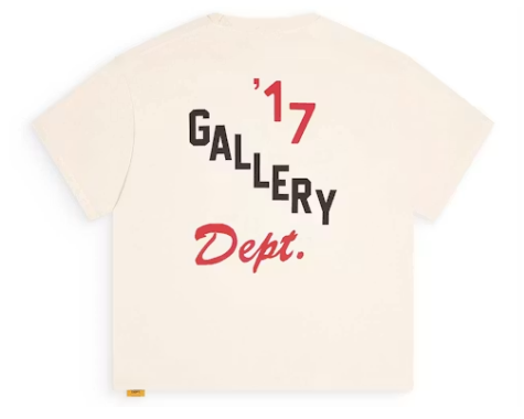 GALLERY DEPT BOXING MATCH TEE CREAM