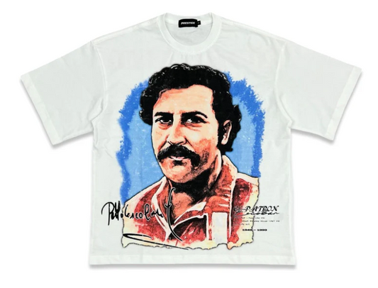 PRESTIGE “PABLO LIMITED” WHITE TEE