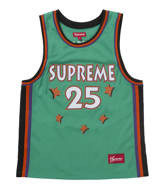 SUPREME ALL STAR BASKETBALL JERSEY (SS25) 'GREEN'