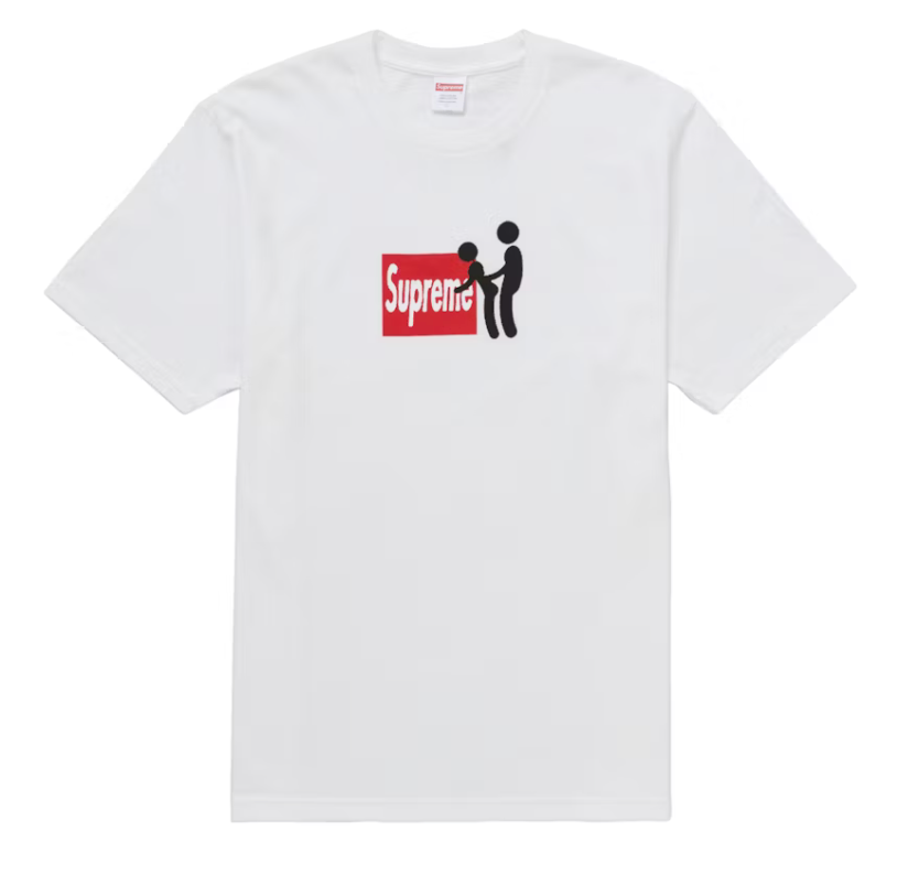 SUPREME STICK TEE 'WHITE'