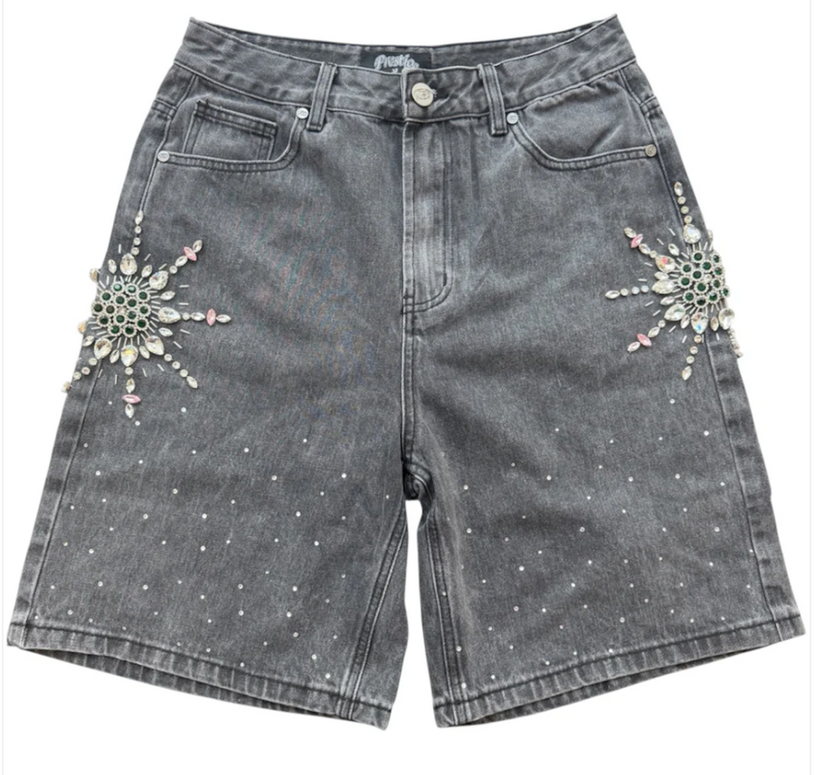 PRESTIGE 'EMERALD' BLACK JORTS