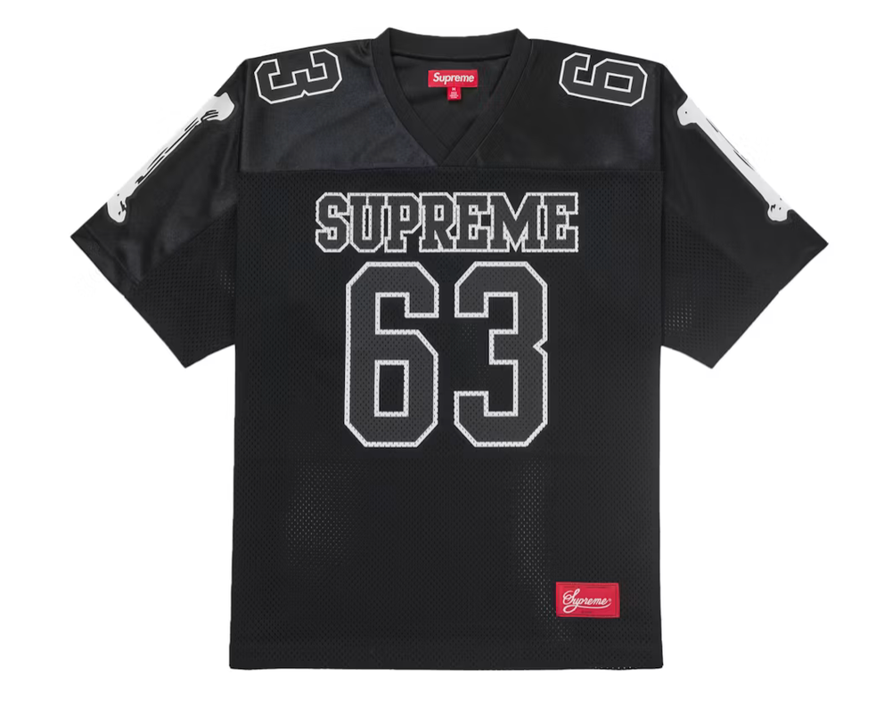VNDS SUPREME BONE FOOTBALL JERSEY 'BLACK'