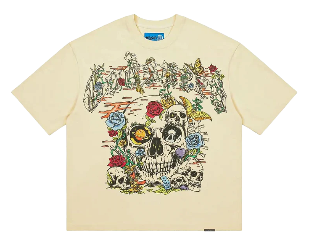 GODSPEED NG COSMIC REMAINS TEE 'CREAM'