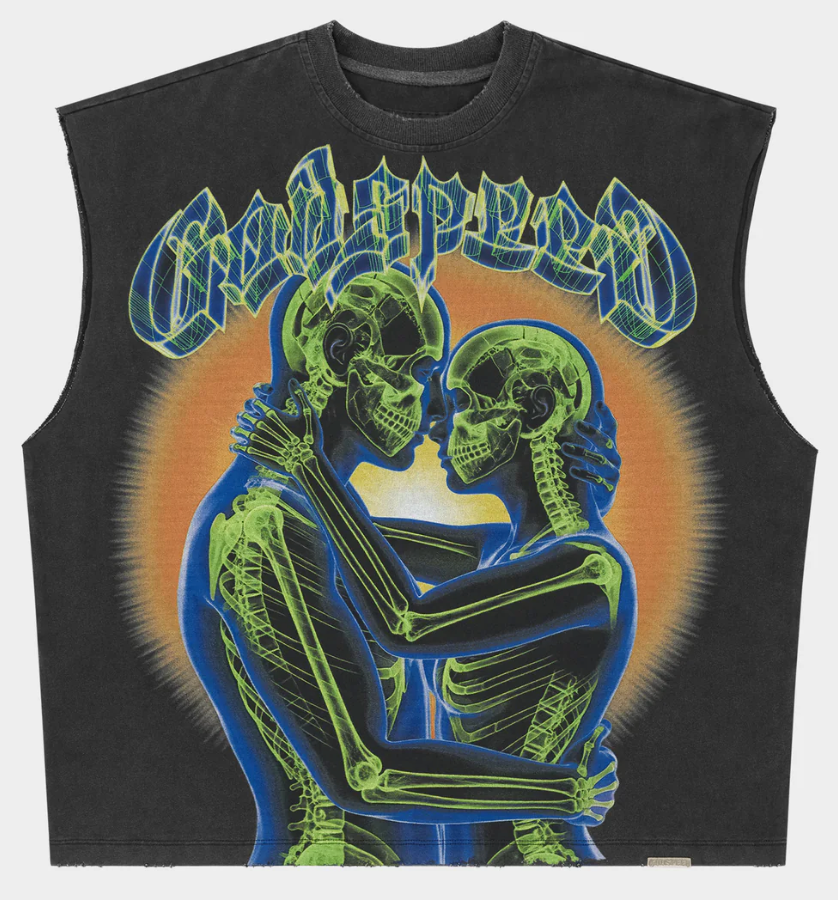 GODSPEED S.2.S CUT-OFF TEE 'BLACK'