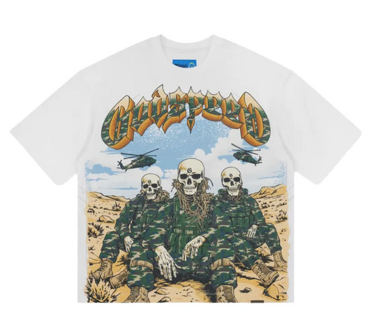 GODSPEED SQUADRON TEE 'WHITE'