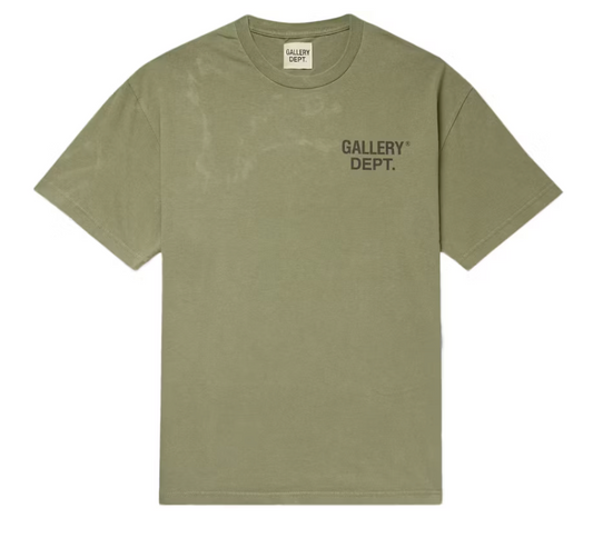GALLERY DEPT. OLIVE TEE