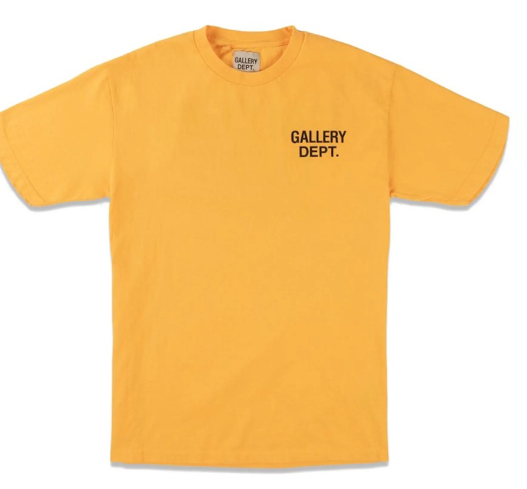 GALLERY DEPT. SOUVENIR 'YELLOW' TEE