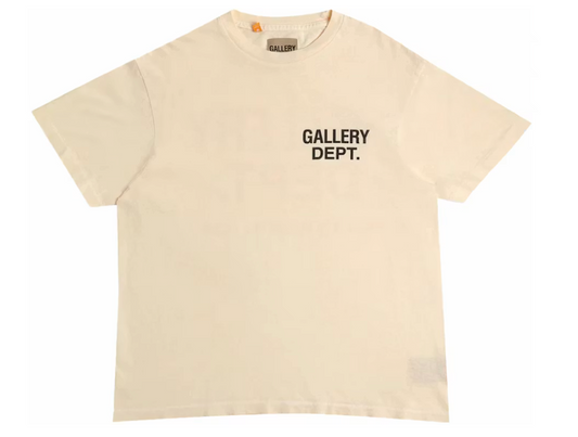 GALLERY DEPT. SOUVENIR TEE 'CREAM/ORANGE'