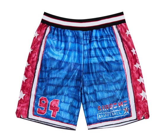 SUPREME MARKER BASKETBALL SHORT 'MULTICOLOR'