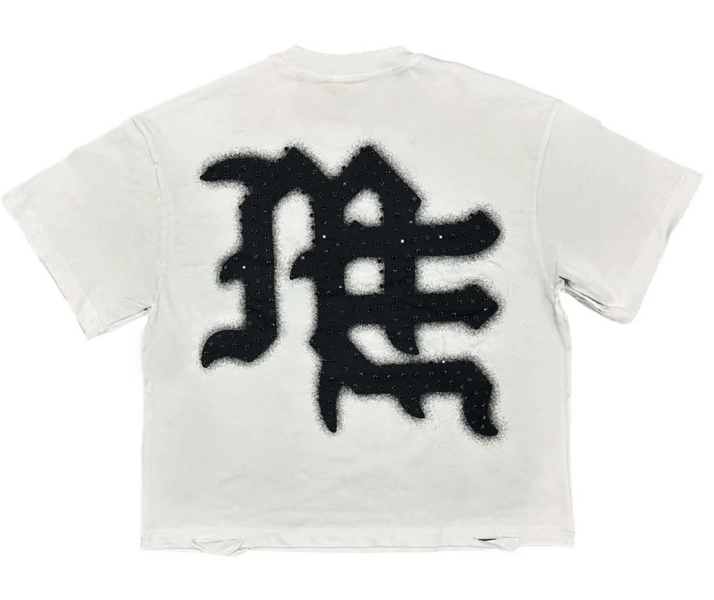 MIXED EMOTIONS END TEE 'WHITE/BLACK'