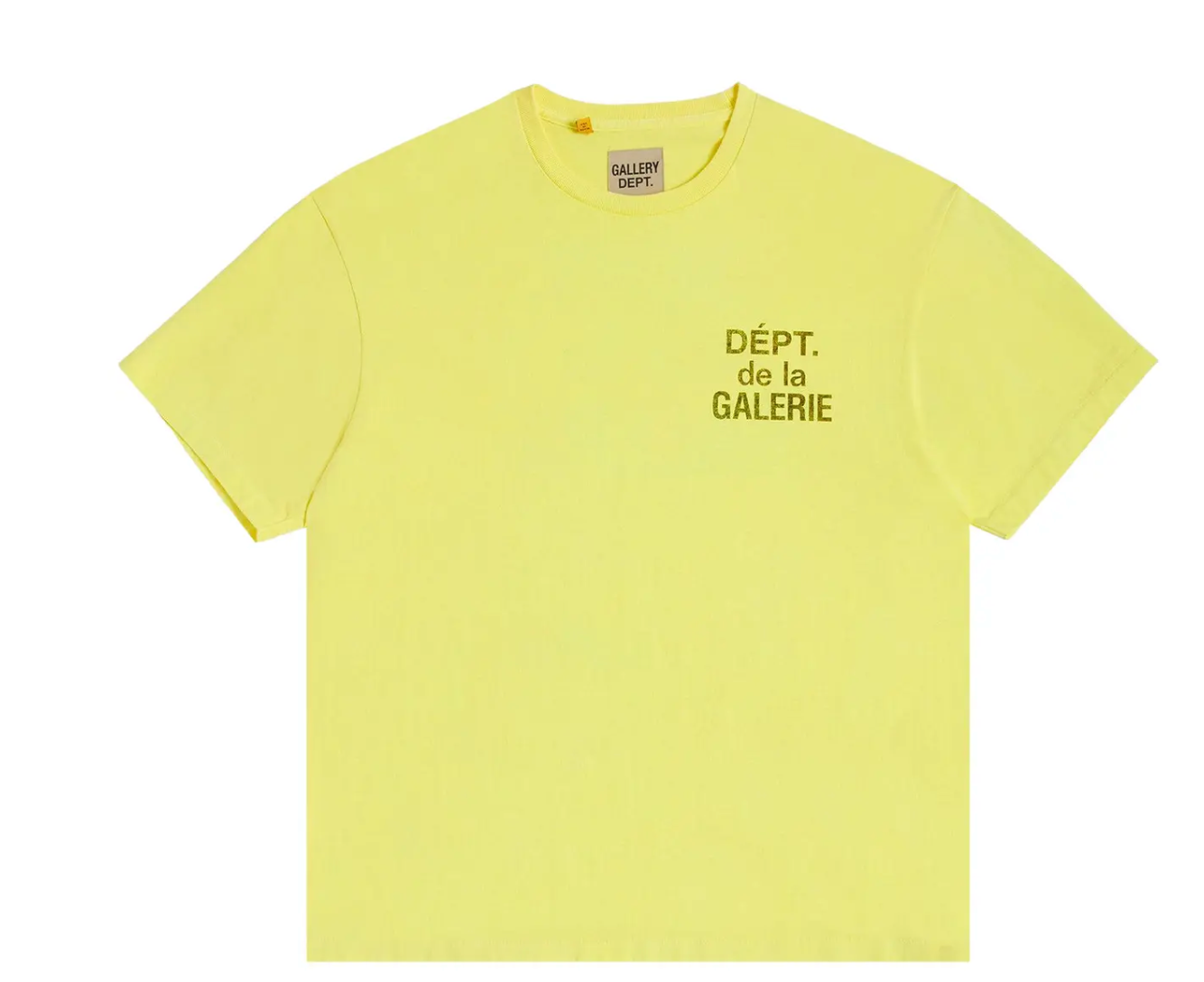 GALLERY DEPT. FRENCH TEE 'FLO YELLOW'