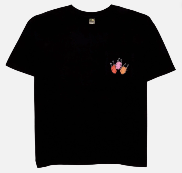 MATTY BOY ANTI PROMO CONCEPT FRAGILE LOGO T-SHIRT BLACK