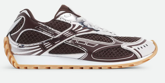 BOTTEGA VENETA ORBIT 'BROWN/SILVER'