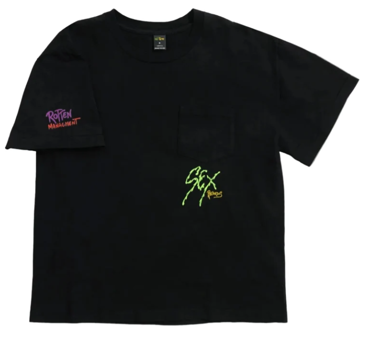 MATTY BOY SEX RECORDS TEE BLACK