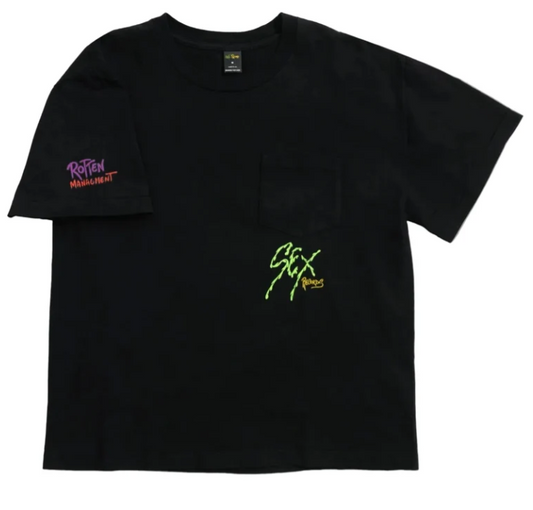 MATTY BOY SEX RECORDS TEE BLACK