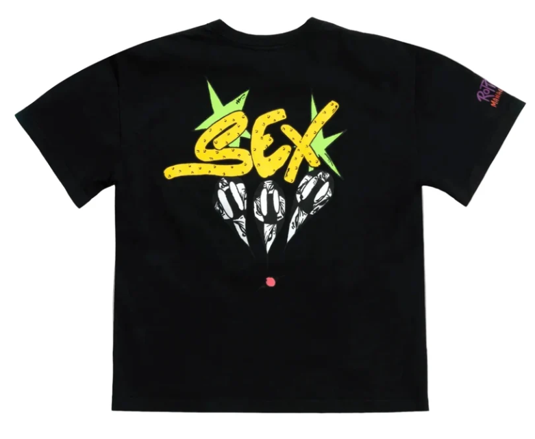 MATTY BOY SEX RECORDS TEE BLACK