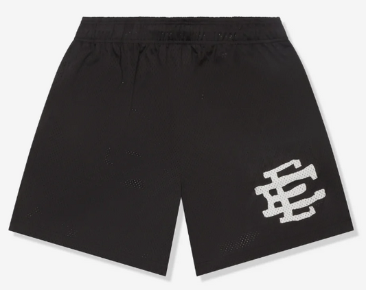 ERIC EMANUEL EE AKIMBO TYRRELL WINSTON BLACK WHITE SHORTS (FW24)