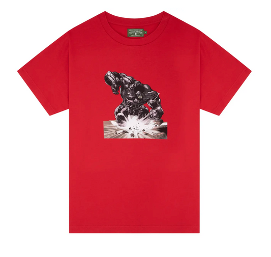 DENIM TEARS X ARTHUR JAFA LERAGE TEE 'RED'