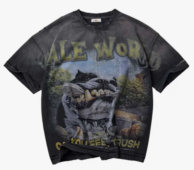 VALE FOREVER WRECKED TEE BLACK