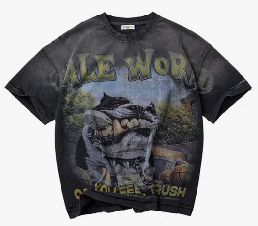 VALE FOREVER WRECKED TEE BLACK