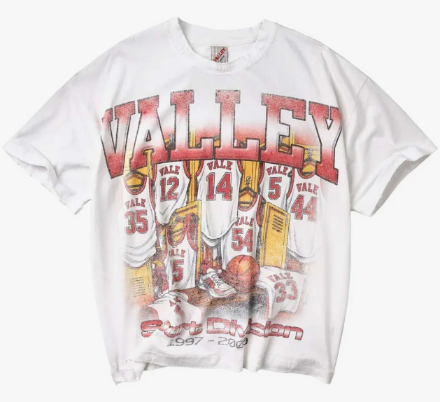 VALE FOREVER BLEACHERS TEE WHITE
