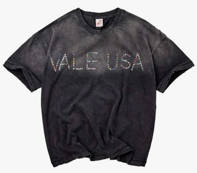 VALE FOREVER DIY VALE USA TEE BLACK