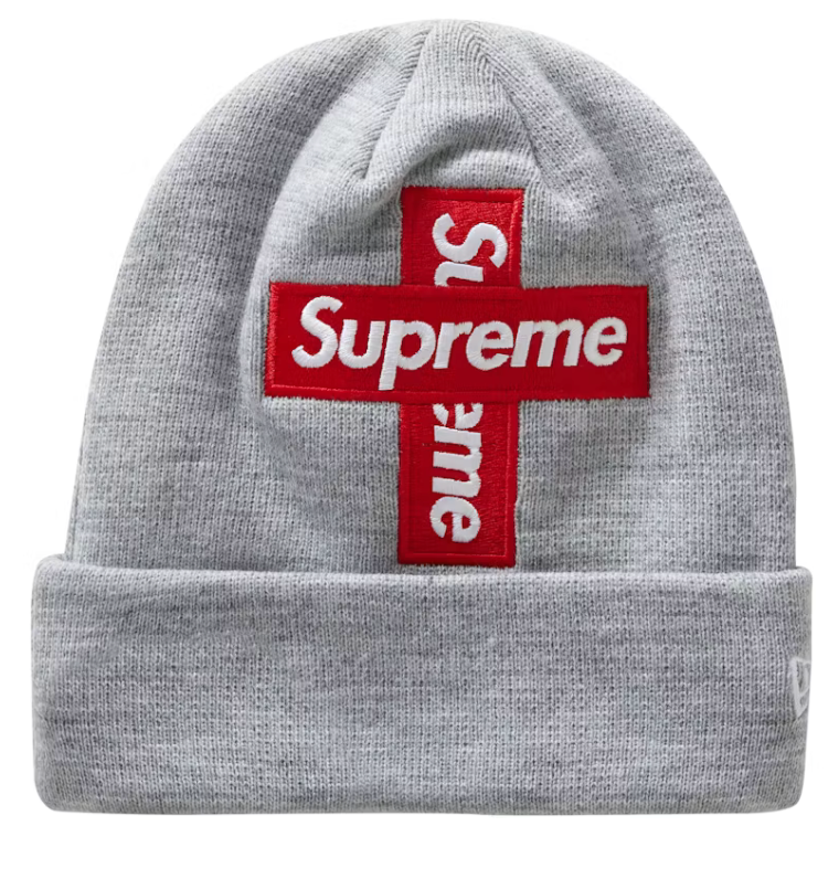 SUPREME NEW ERA CROSS BOX LOGO BEANIE